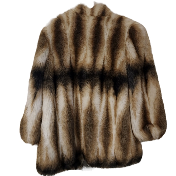 Vintage Faux Fur Coat - Picture 2 of 2